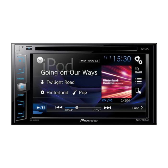 Автомагнитола CD DVD Pioneer AVH-180 2DIN 4x50Вт
