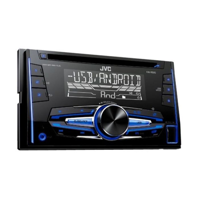 Автомагнитола CD JVC KW-R520 2DIN 4x50Вт