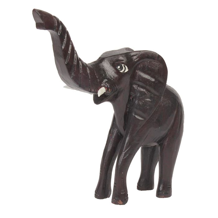 Деревянная статуэтка "Слон" 28х24 см