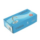 Смеситель для кухни Omega 3306-1, крепление под шпильку, керамические кран-буксы, хром - Фото 5
