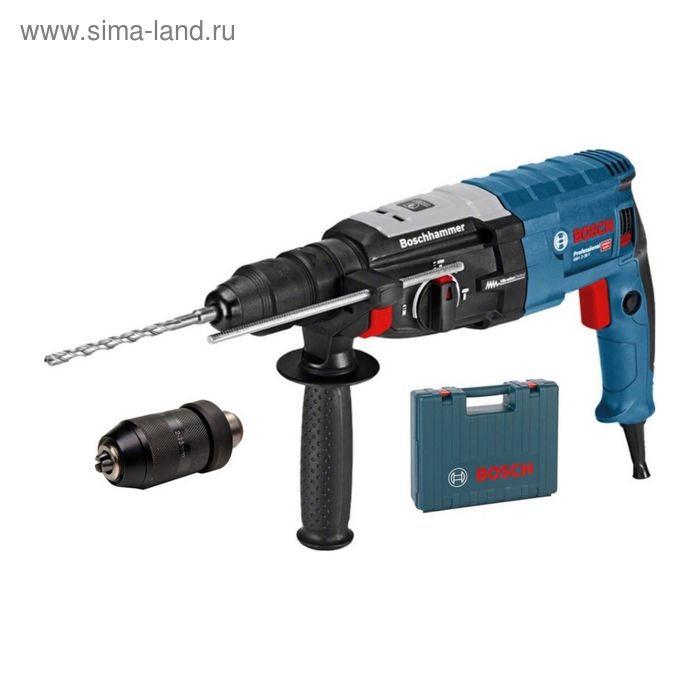 Перфоратор Bosch GBH 2-28 F (0611267600), SDS+, 880 Вт, 3.2Дж, БЗП, кейс