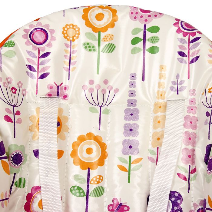 Стульчик для кормления Selby 152 «Яркий луг», цвет оранжевый