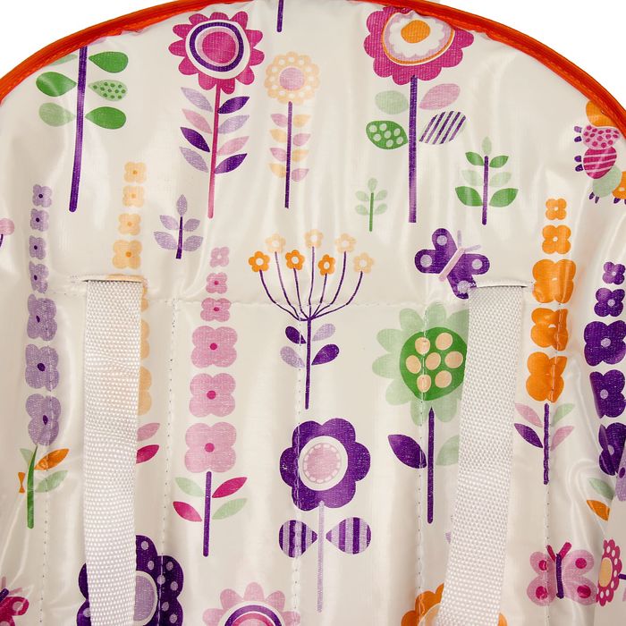 Стульчик для кормления Selby 252 «Яркий луг», цвет оранжевый