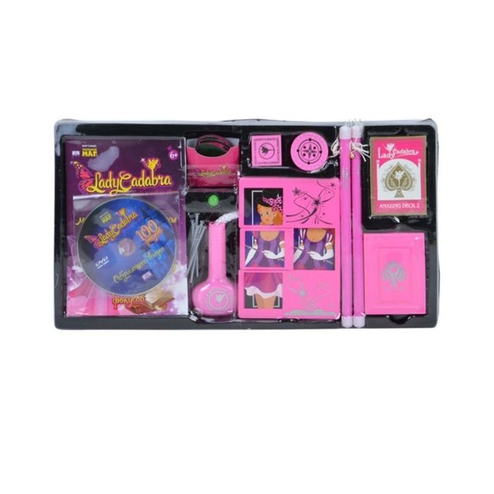 Игровой набор 100 фокусов: 33 предметов, DVD, инструкция