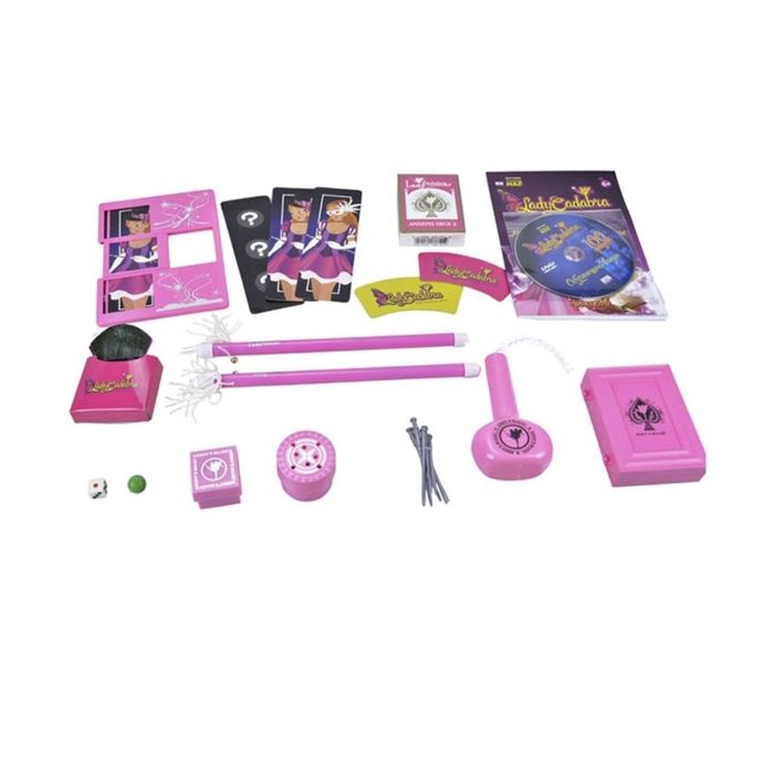 Игровой набор 100 фокусов: 33 предметов, DVD, инструкция