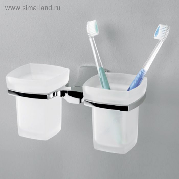 

Подстаканник двойной стеклянный