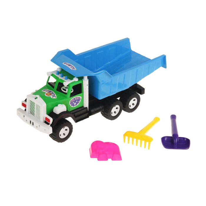 Самосвал "Фарго" с песочным набором, МИКС