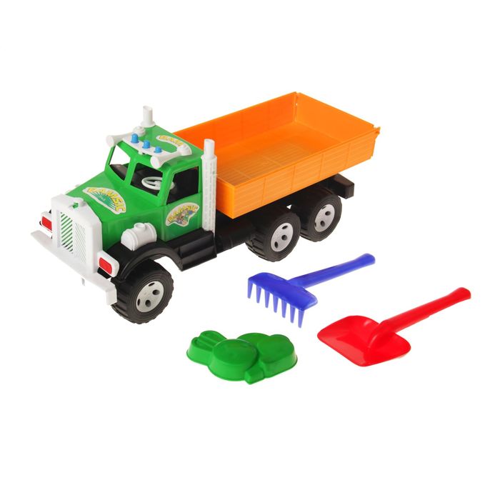 Грузовик "Фарго" с песочным набором, МИКС