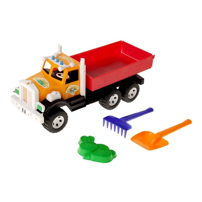 Грузовик "Фарго" с песочным набором, МИКС