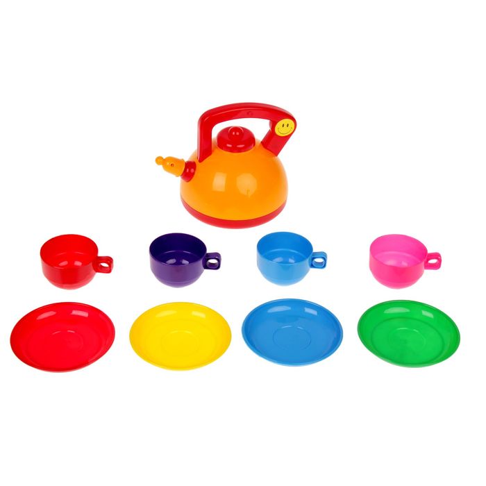 Набор посуды "Юная хозяюшка" №4, 9 предметов, МИКС