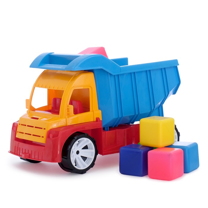 Грузовик "Бамсик" с песочным набором, МИКС