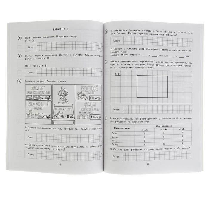 Всероссийские проверочные работы. Математика. Типовые варианты. Автор: Занков В.В.