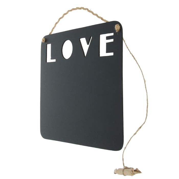 Грифельная доска "LOVE" 34х29 см