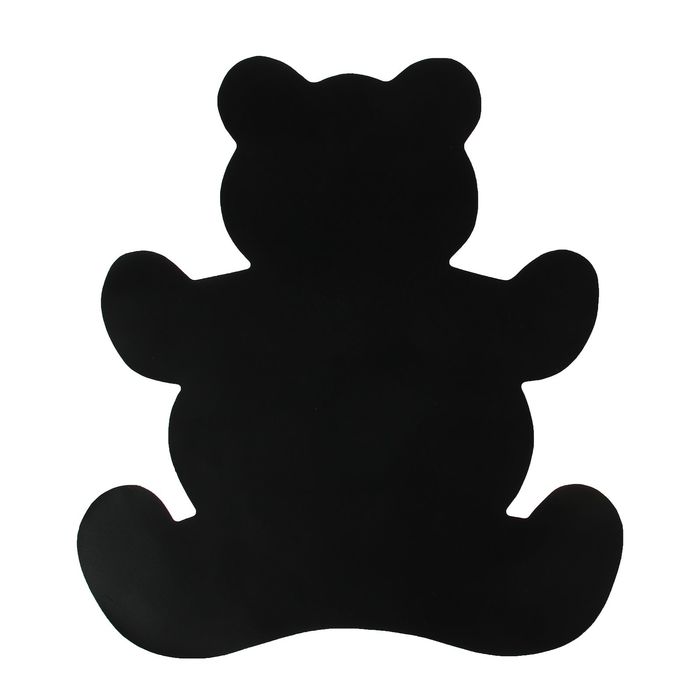 Магнитная грифельная доска "Медведь" 36х33 см