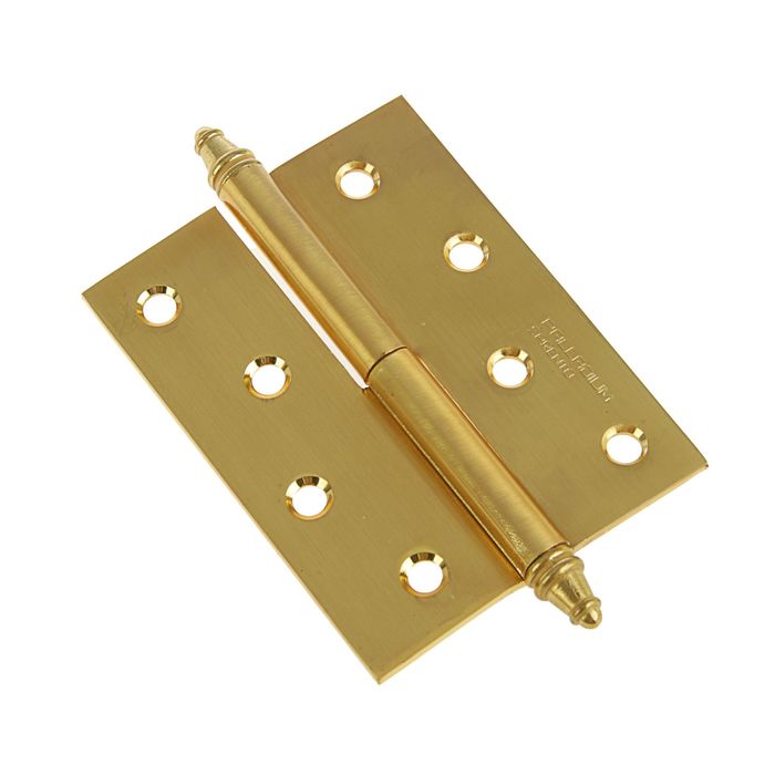 Петля дверная PALLADIUM  610-S-4", правая, цвет матовое золото