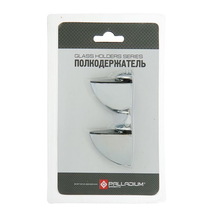 Полкодержатель, PALLADIUM 61015-S, цвет хром полированный, 2 шт.