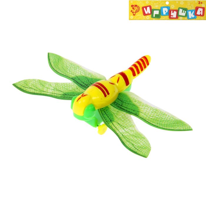 Игрушка заводная "Стрекоза", МИКС