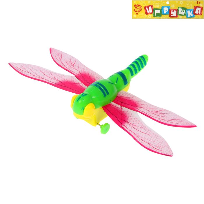 Игрушка заводная "Стрекоза", МИКС