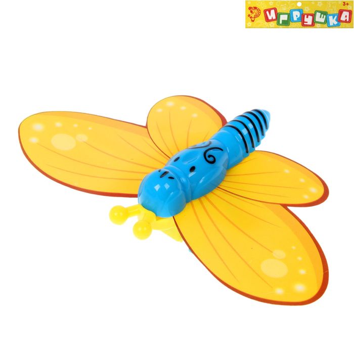 ИГРУШКА Игрушка заводная "Бабочка", МИКС