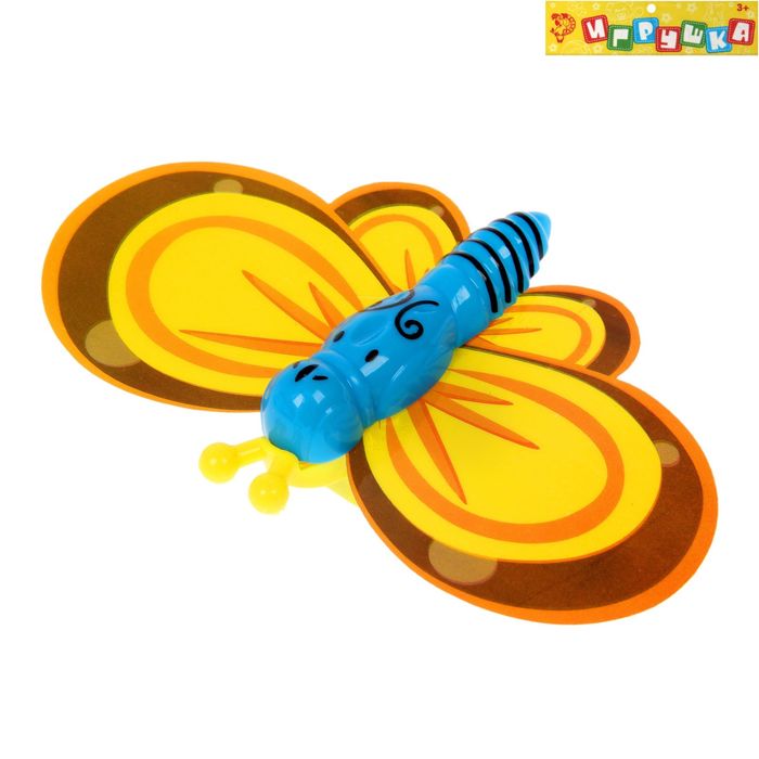 ИГРУШКА Игрушка заводная "Бабочка", МИКС