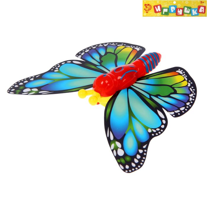 Игрушка заводная "Бабочка с красивыми крыльями", МИКС