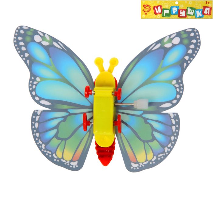 Игрушка заводная "Бабочка с красивыми крыльями", МИКС