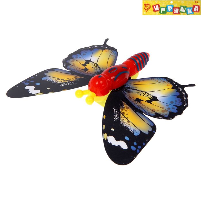 Игрушка заводная "Бабочка с красивыми крыльями", МИКС