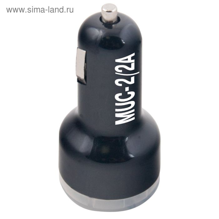 фото Разветвитель mystery muc-2/2a -2 usb ,авто з/у