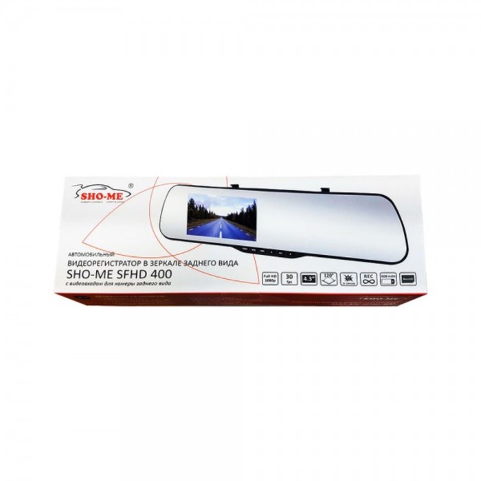Видеорегистратор SHO-ME SFHD-400 зеркало 1920х1080