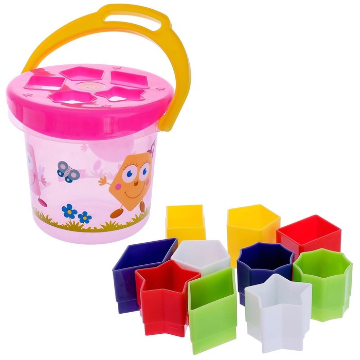 Игрушка "Ведро-сортер"