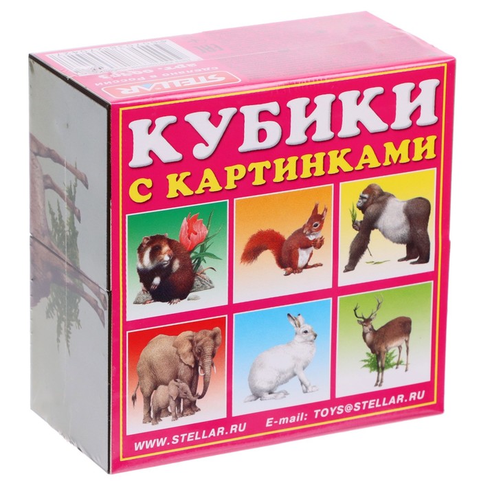 Кубики в картинках 03 "Животные"