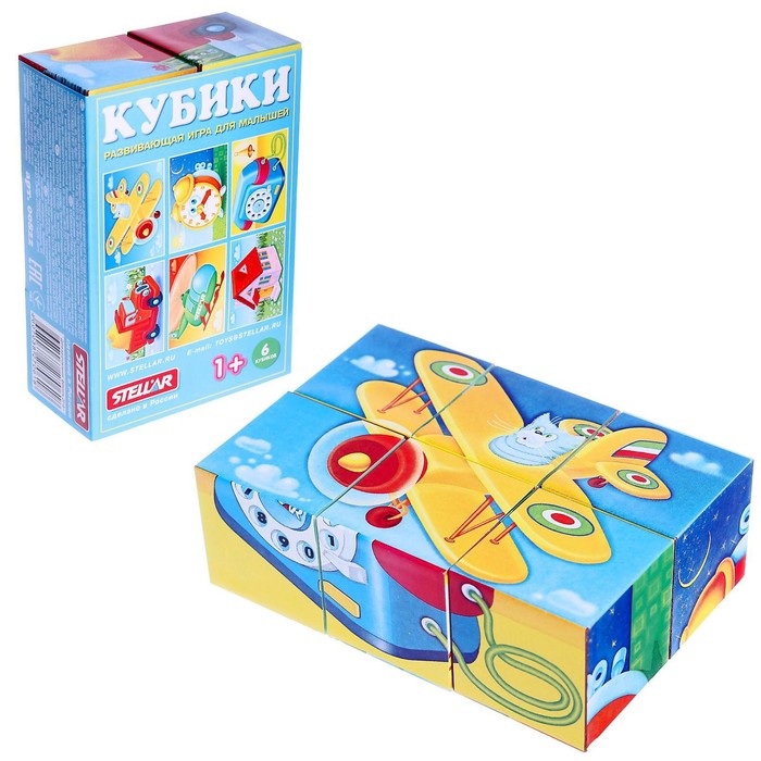 Кубики в картинках