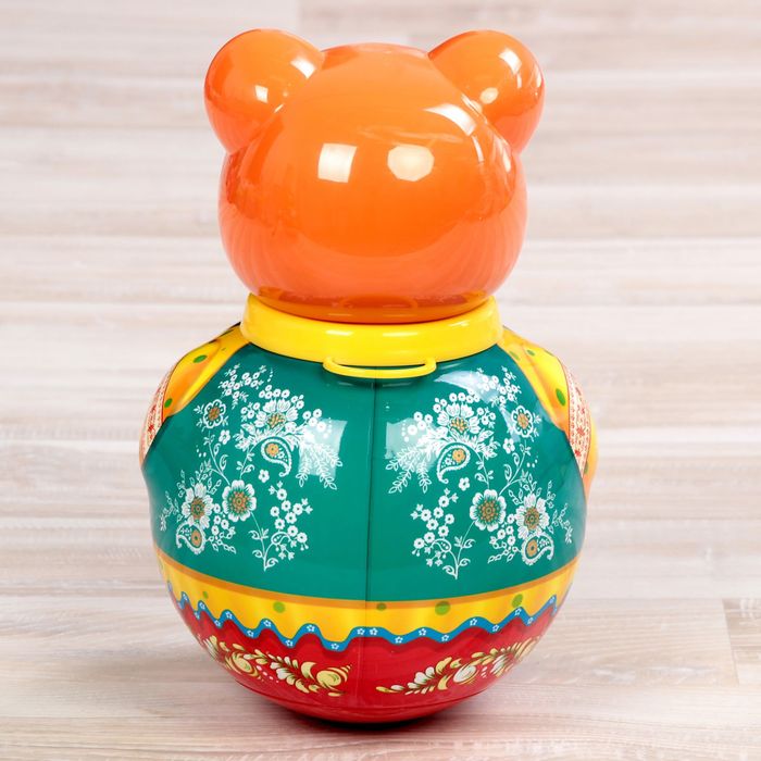 Неваляшка большая Бурый медведь "Потапыч", МИКС