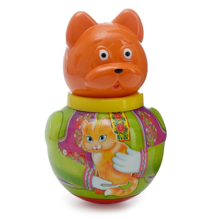 Неваляшка малая Кот "Феликс", МИКС