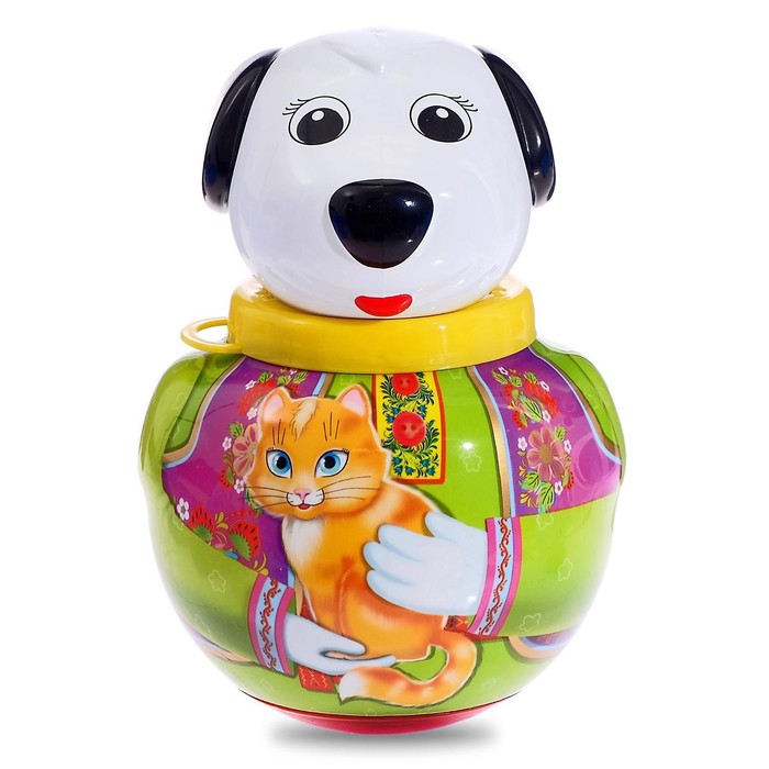 Неваляшка малая Собачка "Бим", МИКС