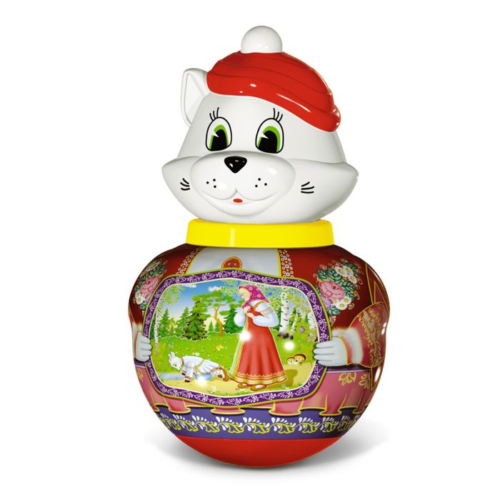 Неваляшка средняя "Кот Мурлыка"