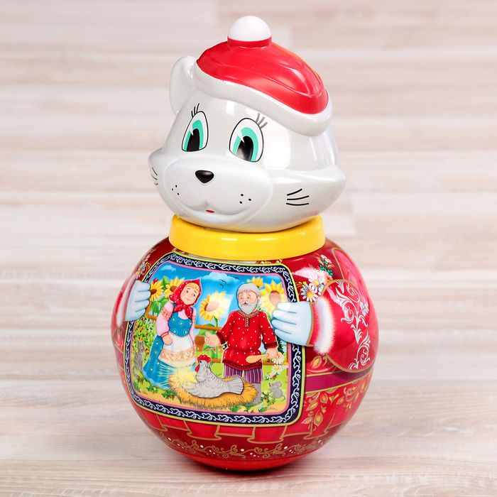 Неваляшка средняя "Кот Мурлыка"