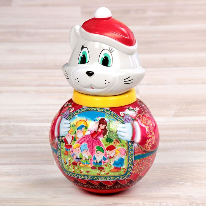 Неваляшка средняя "Кот Мурлыка"