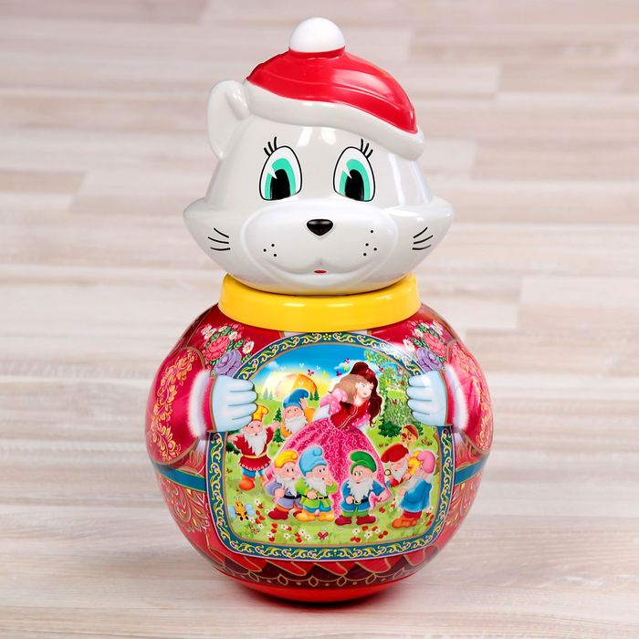 Неваляшка средняя "Кот Мурлыка"