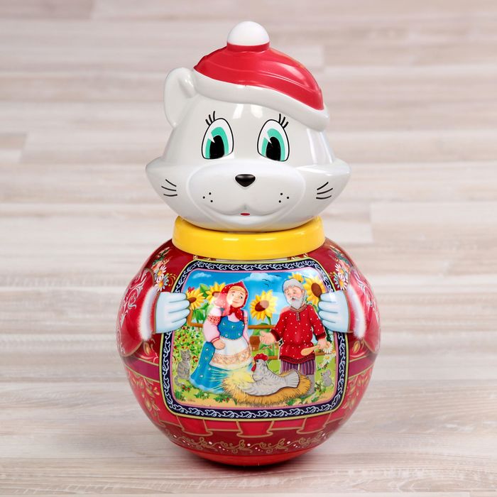 Неваляшка средняя "Кот Мурлыка"