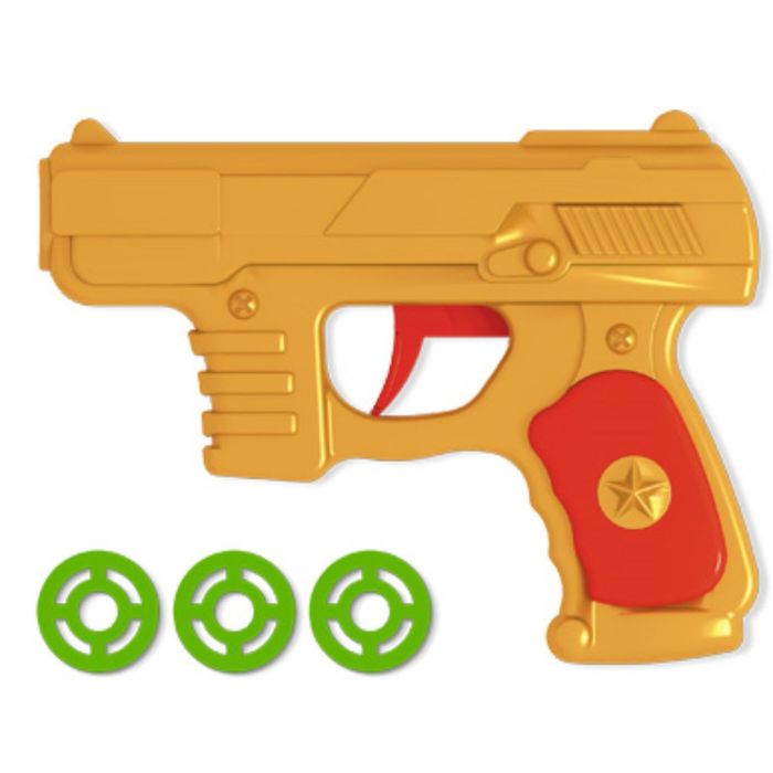 Пистолетик дисковый, МИКС