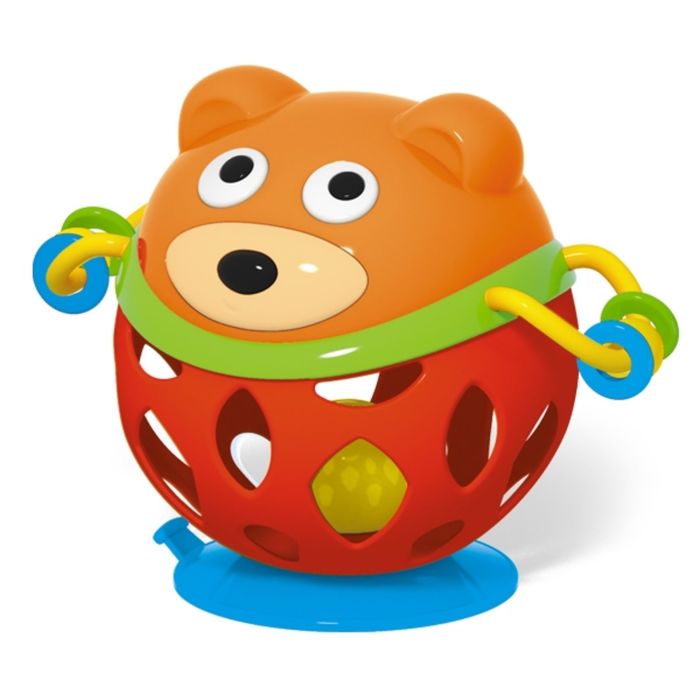 Погремушка-прорезыватель на присоске "Пузатик"