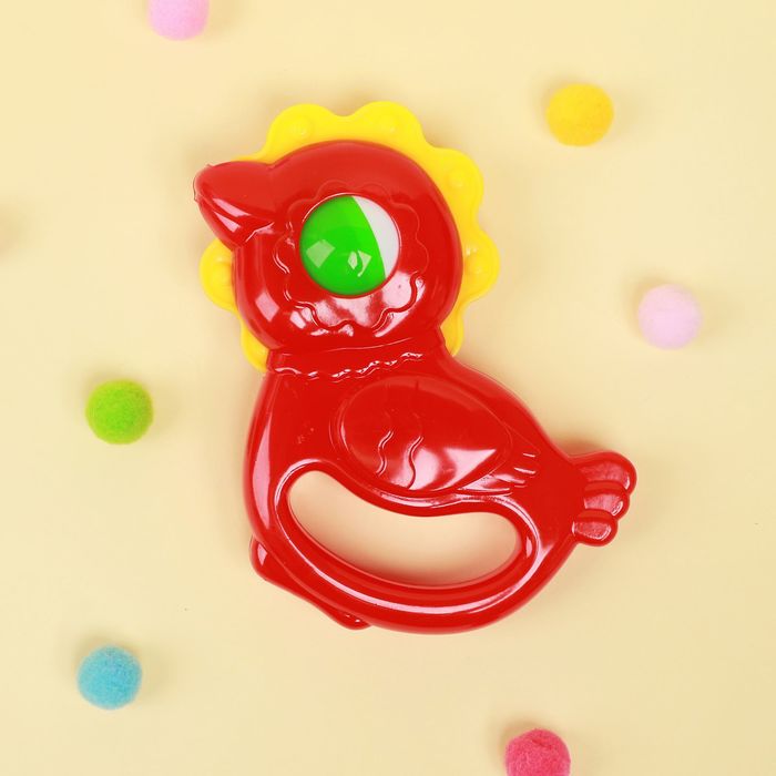 Погремушка "Цыплёнок", МИКС