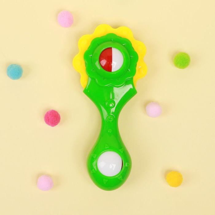 Погремушка "Цветок", МИКС