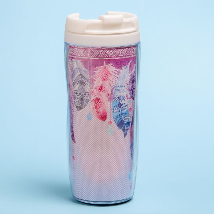 Термостакан "Перья", 350 мл