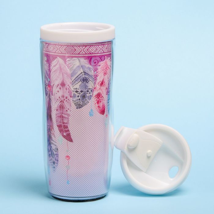 Термостакан "Перья", 350 мл