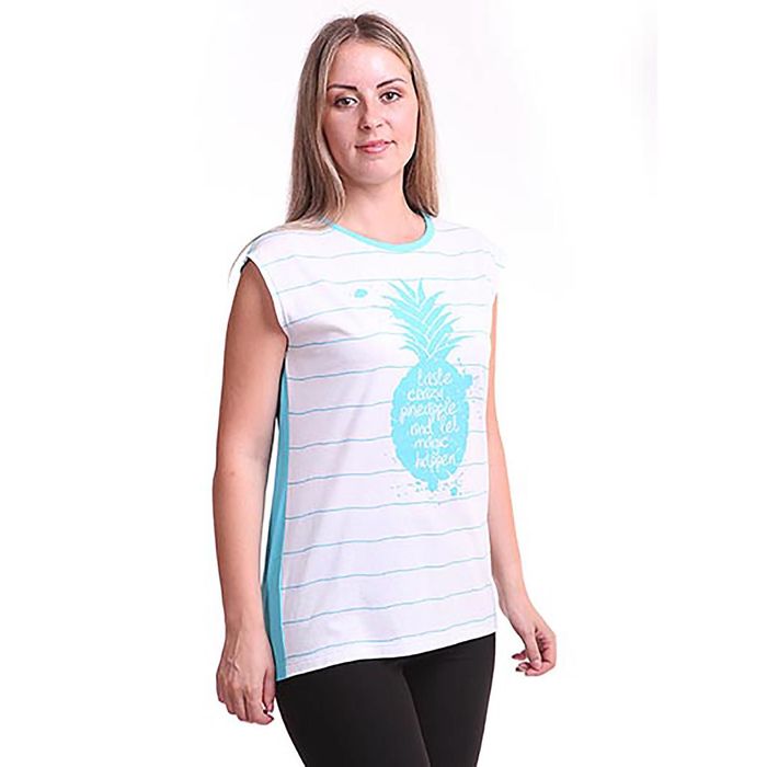 Футболка женская, размер 42, рост 158-164 см, цвет бирюзовый