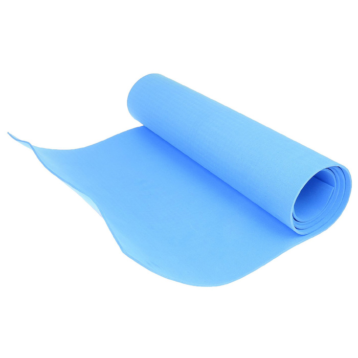 Коврик туристический ЭВА 1800*600*8мм цвет синий