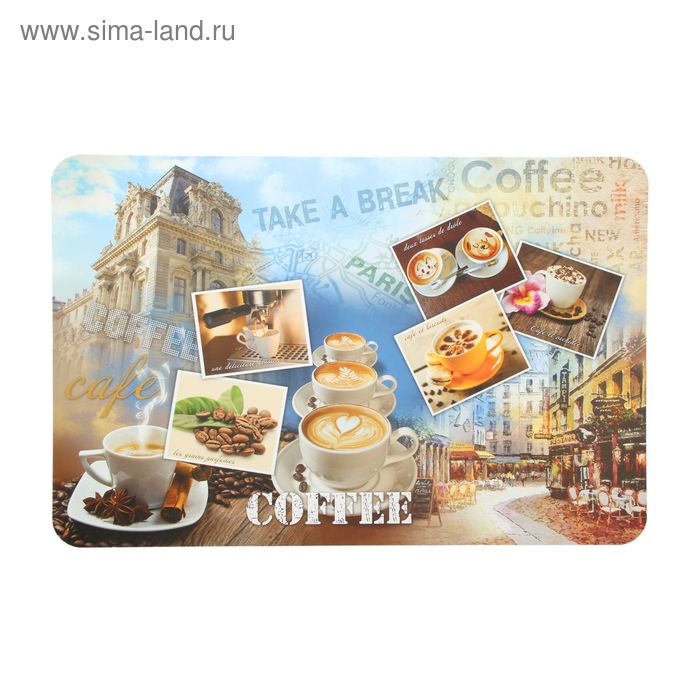 

Салфетка сервировочная на стол «Капучино», 60×90 см