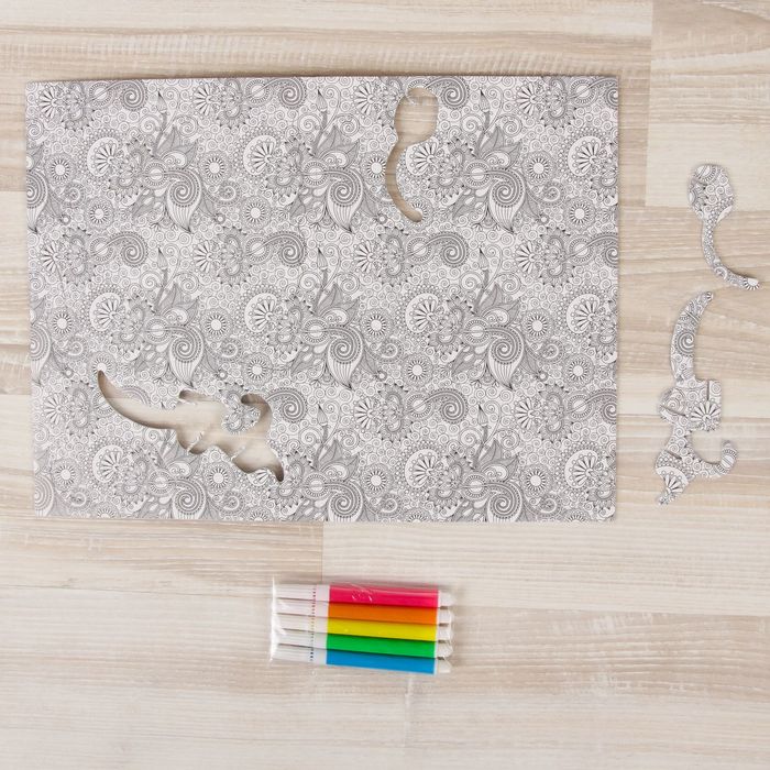 3D-пазл «Арттерапия. Бабочка», для расскрашивания